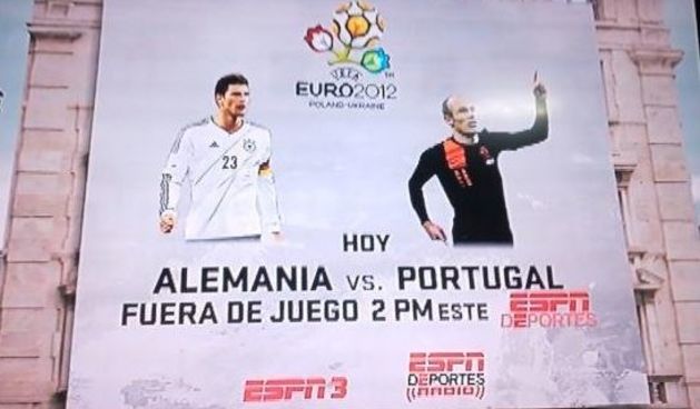 ESPN misli da Robben igra za Portugal