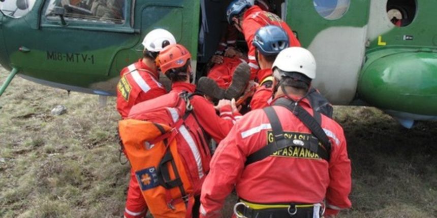 GSS-ovci helikopterom spasili pastira, foto: GSS