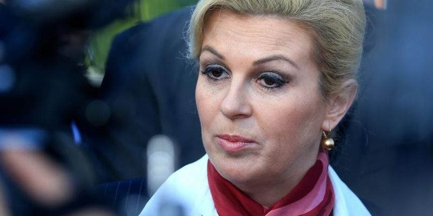 Vukovar,Predsjednicka kandidatkinja Kolinda Grabar Kitarovic posjetila grad Vukovar i oznacila start memorijalne utrke maraton Vukovar-Tovarnik, Photo: Davor Javorovic/PIXSELL Vukovar,Predsjednicka kandidatkinja Kolinda Grabar Kitarovic posjetila grad Vukovar i oznacila start memorijalne utrke maraton Vukovar-Tovarnik, Photo: Davor Javorovic/PIXSELL
