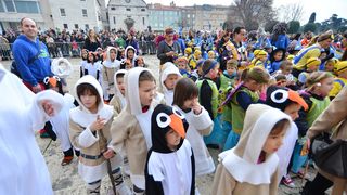 Karnevalić: Male maškare zauzele grad!, foto: Iva Perinčić