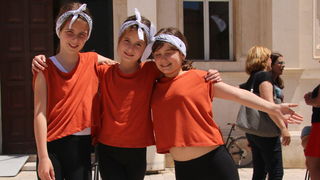 OŠ Zadarski otoci, učenici na Narodnom trgu