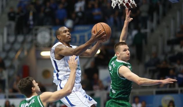 Dvorana Krešimir Ćosić u Zadru: ABA liga, 7. kolo, KK Zadar – KK Union Olimpija 60-67. Photo: Filip Brala/PIXSELL