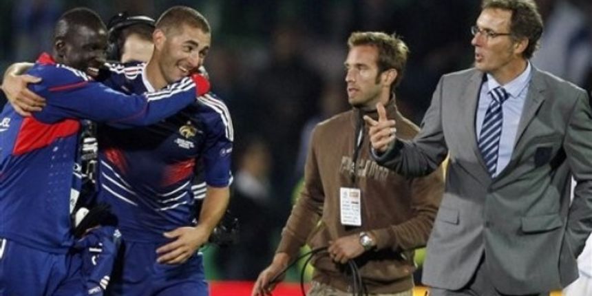 Benzema i Blanc, Foto. AP Photo Benzema i Blanc, Foto. AP Photo