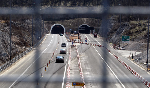 Sv. Rok – otvorena lijeva cijev tunela (Foto: Jure Mišković/Cropix)