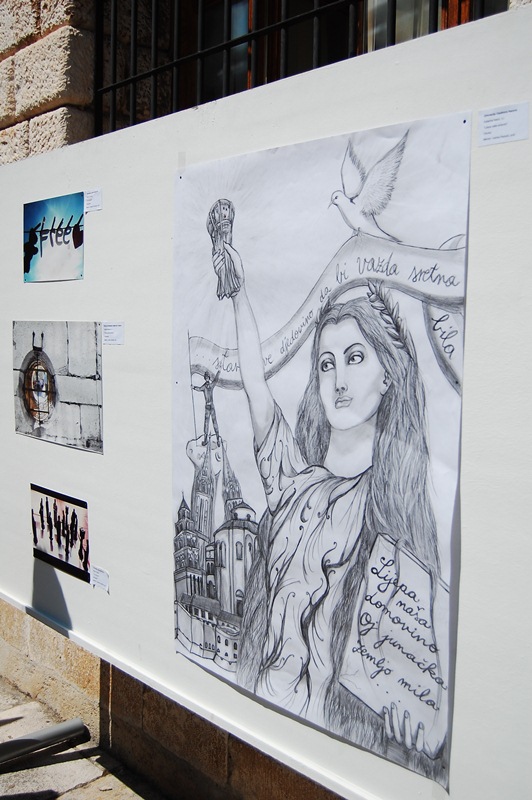 Lica Slobode na Narodnom Trgu, foto: Tea Balog