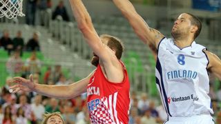 Ljubljana, Arena Stozice – Europsko prvenstvo u kosarci Eurobasket Slovenia 2013.Drugi krug, grupa F. Hrvatska – Finska 88-63. Photo: Igor Kralj/PIXSELL Ljubljana, Arena Stozice – Europsko prvenstvo u kosarci Eurobasket Slovenia 2013.Drugi krug, grupa F. Hrvatska – Finska 88-63. Photo: Igor Kralj/PIXSELL