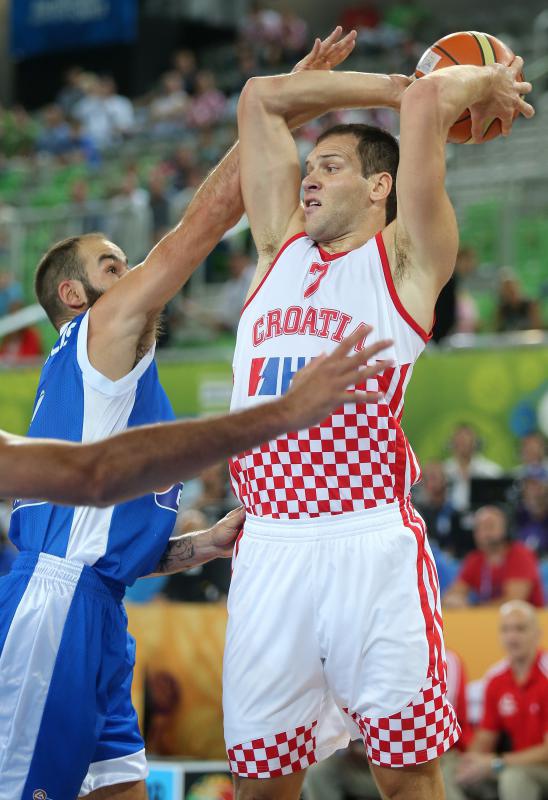 Ljubljana, Slovenija – Europsko prvenstvo u kosarci Eurobasket Slovenia 2013, drugi krug, grupa F, Hrvatska – Grcka. Photo: Igor Kralj/PIXSELL Ljubljana, Slovenija – Europsko prvenstvo u kosarci Eurobasket Slovenia 2013, drugi krug, grupa F, Hrvatska – Grcka. Photo: Igor Kralj/PIXSELL