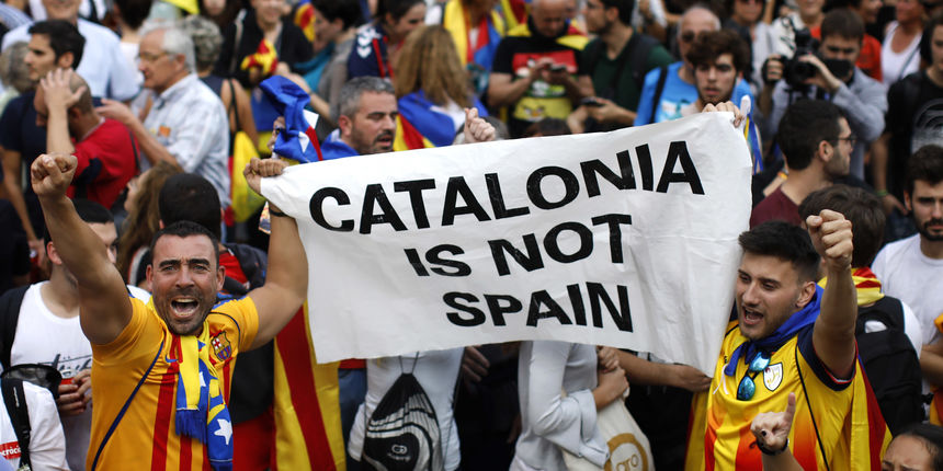 Pogledajte što se događa na ulicama nakon što je Katalonija proglasila neovisnost