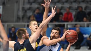 HT Premijer liga, 2. kolo: KK Zadar – KK Zagreb 124-99 HT Premijer liga, 2. kolo: KK Zadar – KK Zagreb 124-99