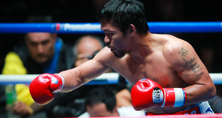 8. Manny Pacquiao (boks) – 435 milijuna dolara