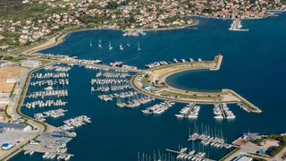 Let iznad Sukošana i Marine Dalmacija, Foto: Dino Stanin/PIXSELL Let iznad Sukošana i Marine Dalmacija, Foto: Dino Stanin/PIXSELL