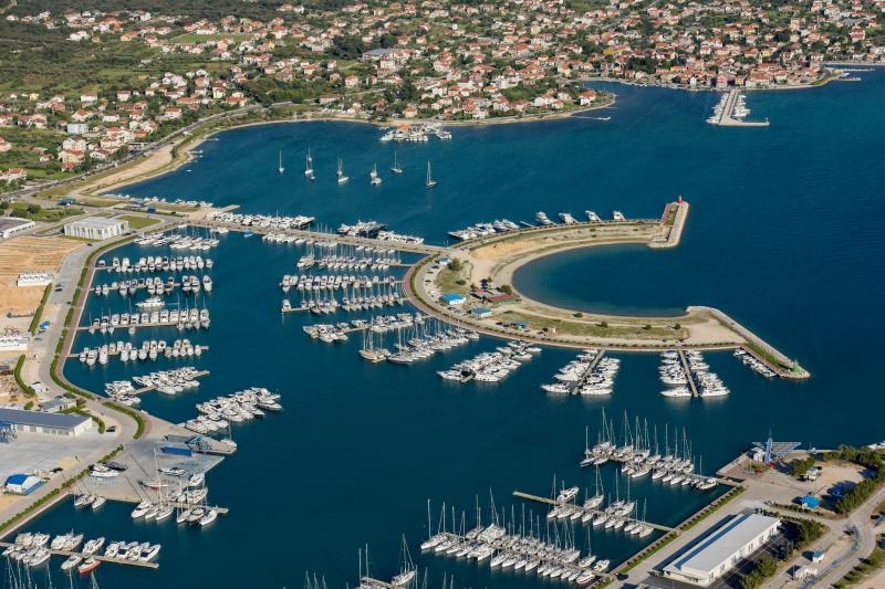 Let iznad Sukošana i Marine Dalmacija, Foto: Dino Stanin/PIXSELL Let iznad Sukošana i Marine Dalmacija, Foto: Dino Stanin/PIXSELL