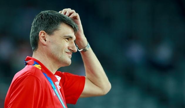 10.09.2015., Arena Zagreb, Zagreb – EuroBasket 2015., skupina C, 05. kolo, Gruzija – Hrvatska. Eurobasket 2015 po prvi puta odrzava se u cetiri drzave. Hrvatska (Zagreb), Njemacka (Berlin), Litvija (Riga) i Francuska (Montpellier) ugostit ce kosarkase tij