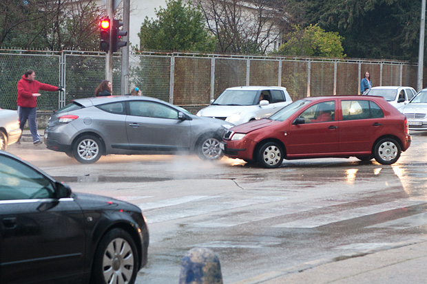 Prometna nesreća na križanju Radićeve i Tuđmanove, Foto: Leo Banić