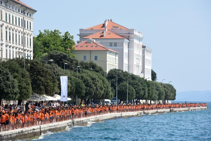 9. dm Millennium Jump za zadarske rive, Foto: Dino Stanin/PIXSELL 9. dm Millennium Jump za zadarske rive, Foto: Dino Stanin/PIXSELL