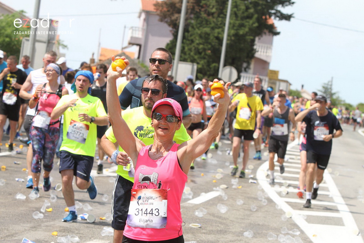 Wings for Life 2018: Okrjepa i prolazak kroz Bibinje trkača velikog srca