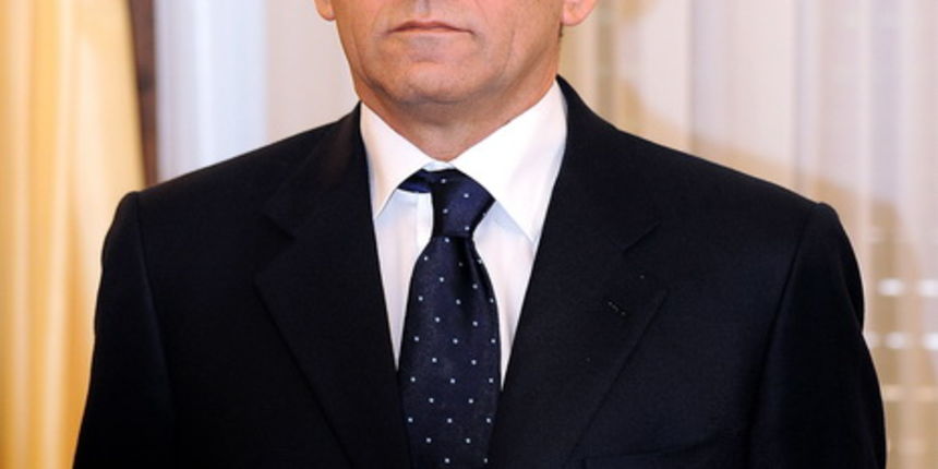 Zadar, 241112.Obiljezavanje Dana grada Zadra i dolazak generala Ante Gotovine pocasnog gradjanina grada Zadra. Posjet generala Domu zadarske zupanije i susret sa zupanom i svim nacelnicima i gradonacelnicima.Na fotografiji: Ante Gotovina.Foto: Luka Ger