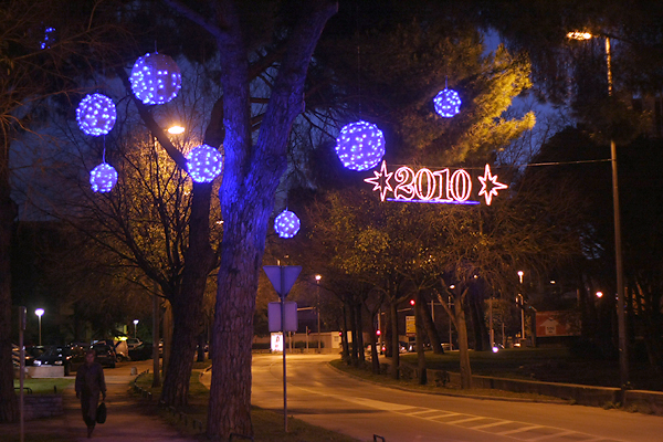 Božićni ukrasi u Zadru Božićni ukrasi u Zadru