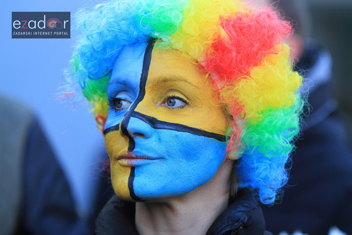 Maškarana povorka Velike Bake u Murteru