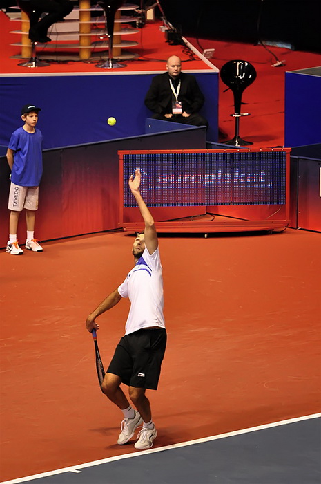 ATP Zagreb: Karlović – Kavčić 2-0, Foto: Andro Marčev ATP Zagreb: Karlović – Kavčić 2-0, Foto: Andro Marčev