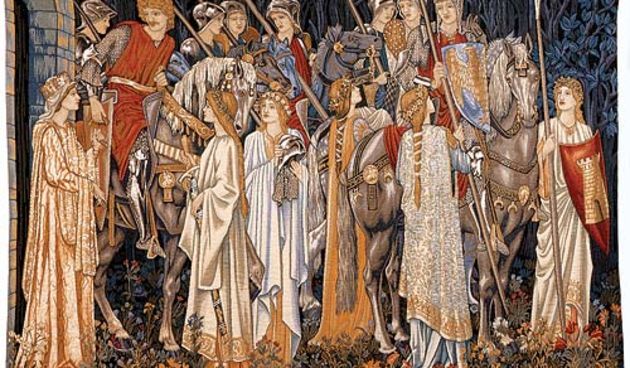 Tapiserija Sveti gral (Foto: www.tapestry-tapestry.com)