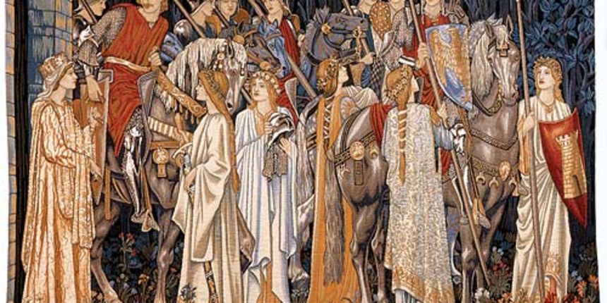 Tapiserija Sveti gral (Foto: www.tapestry-tapestry.com)