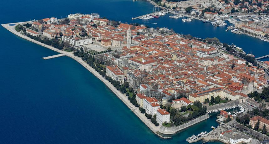 Zadar iz zraka, Panorama Zadra