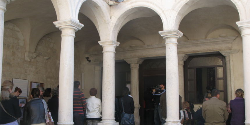 Misa u klaustru Sv. Frane