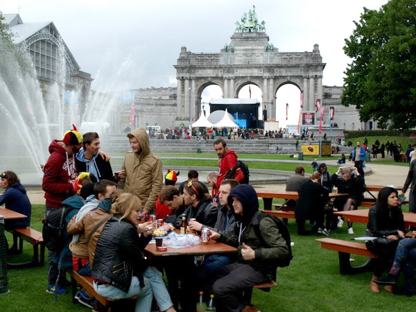 Đir centrom Bruxellesa. Foto: Edvard Šprljan Đir centrom Bruxellesa. Foto: Edvard Šprljan