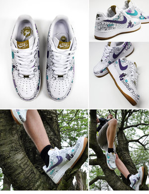 Ručno oslikana odjeća i obuća (bobsmade.deviantart.com)