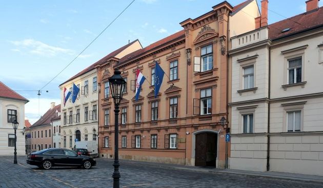 Zgrada Ustavnog suda RH. Photo: Patrik Macek/PIXSELL