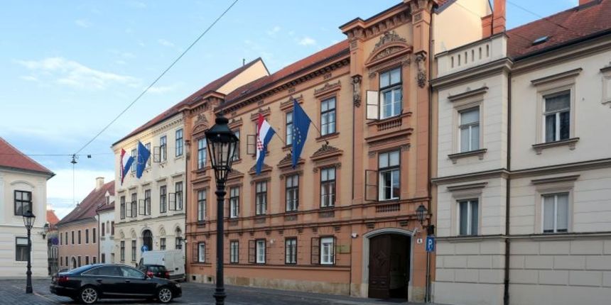 Zgrada Ustavnog suda RH. Photo: Patrik Macek/PIXSELL