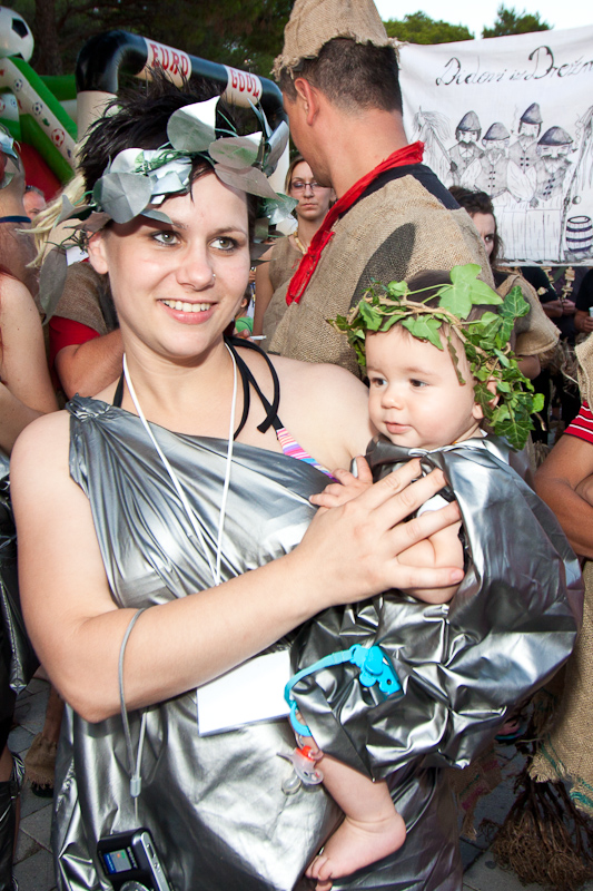 Ljetni karneval 2011. u Biogradu na Moru, Foto. Franjo Jurić