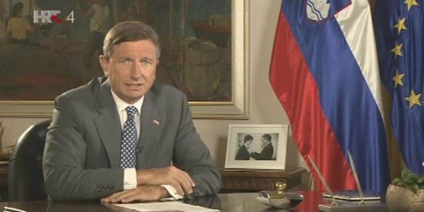 Borut Pahor, screenshot HRT4