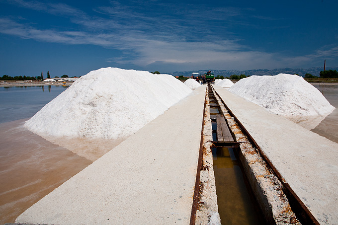 Solana Nin, berba soli, foto: Leo Banić