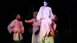 U sklopu Medjunarodnog festivala suvremenog kazalista Zadar snova, u kazalistu lutaka odrzana je predstava Grobnica za Borisa Davidovica. Photo: Filip Brala/PIXSELL