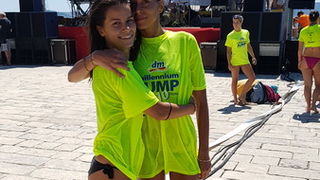 Sasvim osoban doživljaj – 10. dm Millennium Jump sa zadarske rive. Foto: Mladen Malik Barba Sasvim osoban doživljaj – 10. dm Millennium Jump sa zadarske rive. Foto: Mladen Malik Barba