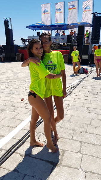 Sasvim osoban doživljaj – 10. dm Millennium Jump sa zadarske rive. Foto: Mladen Malik Barba Sasvim osoban doživljaj – 10. dm Millennium Jump sa zadarske rive. Foto: Mladen Malik Barba