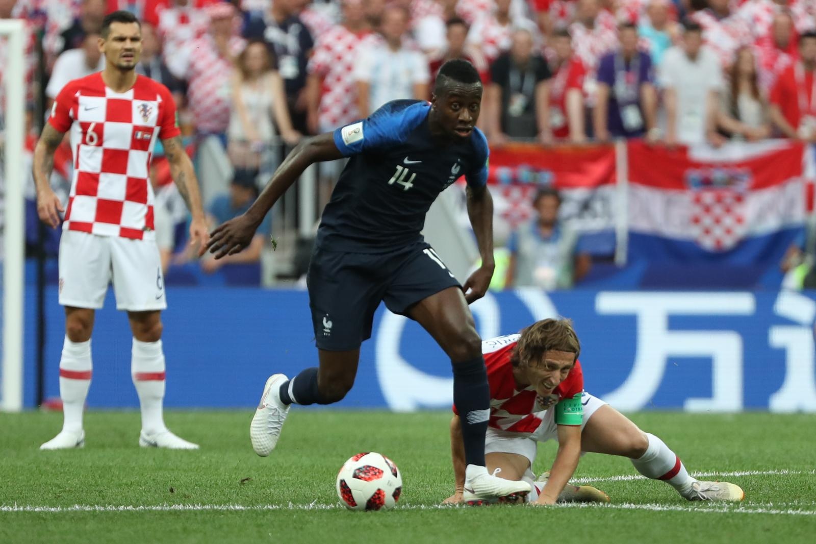 Svjetsko nogometno prvenstvo 2018., finale, Hrvatska – Francuska