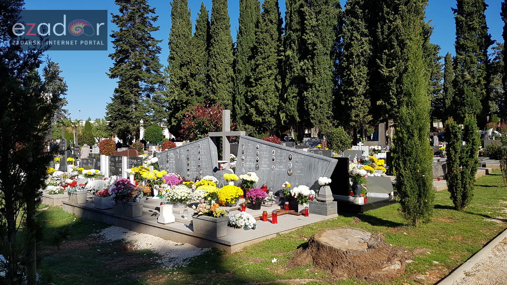 Blagdan Svih svetih na zadarskim grobljima