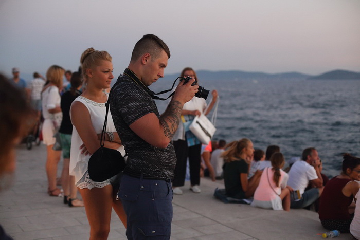 Večernji đir po zadarskoj rivi. Foto: Leo Banić