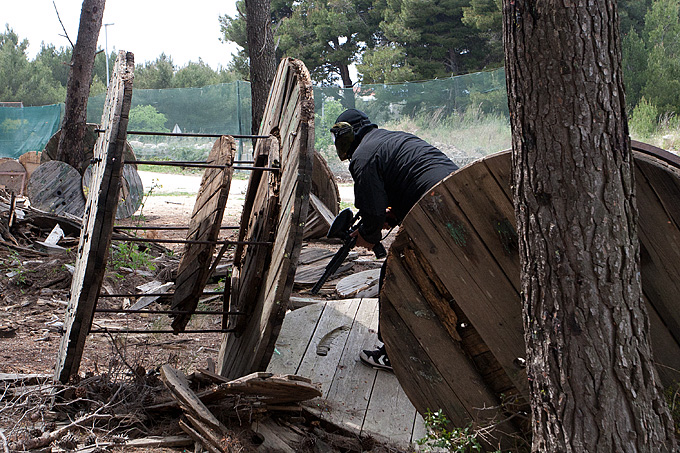 Paintball team Brabori u akciji, Foto: Leo Banic