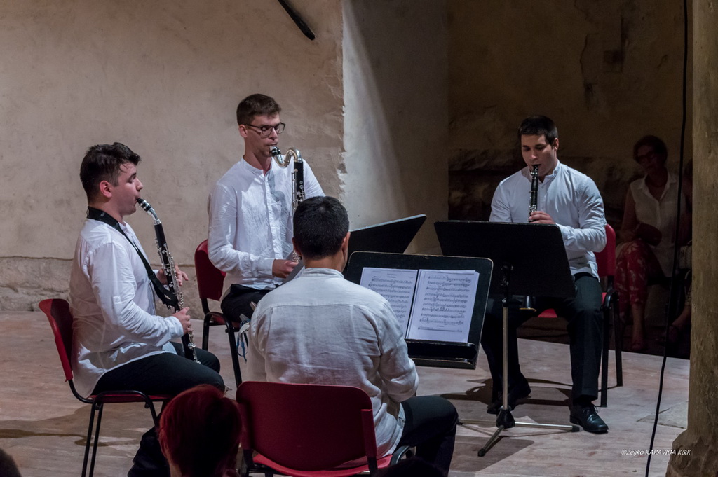 Zadarski kvartet klarineta briljirao u crkvi Sv. Donata