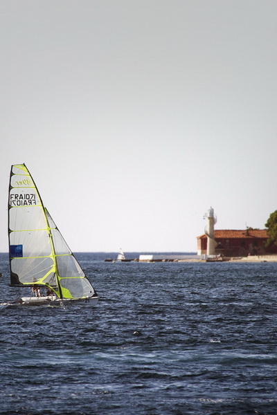 Jedrenje: Medal race s gledan s rive