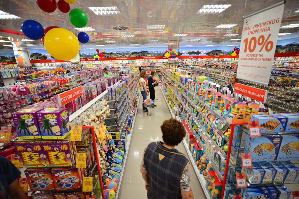 Muller otvorenje trgovine u city galleriji