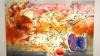 ‘Ples sjena’ – izložba slika Oksane Veber