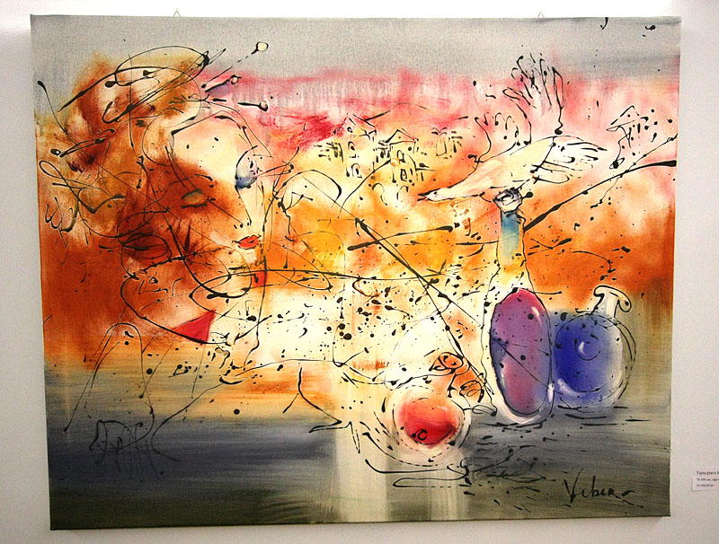 ‘Ples sjena’ – izložba slika Oksane Veber