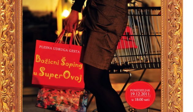 “Božićni šoping u SuperOvoj” plesne udruge “Gesta”