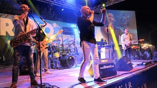 Prvi koncert popularnog slavonskog benda Vigor na otoku Viru