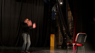 Hrvatsko narodno kazalište Zadar traži nove mlade talente za glumačku radionicu, a mi smo sinoć pratili audiciju na kojoj su se budućoj mentorici, glumici Jasni Ančić, predstavili prvi muški kandidati, foto Leo Banic